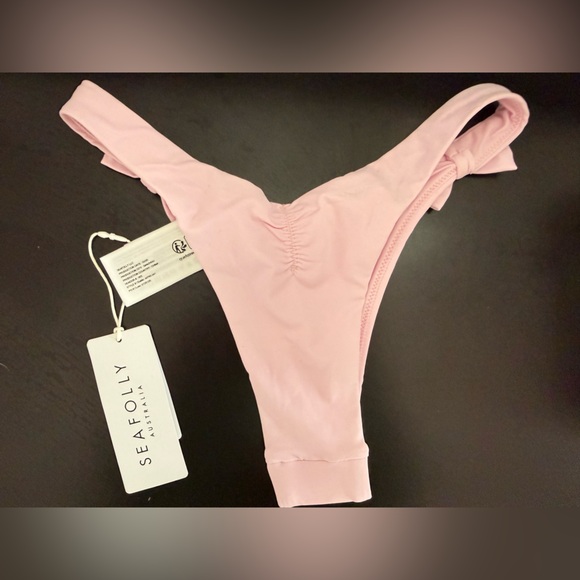 NWT Seafolly high cut rio bikini in blossom - Picture 5 of 7